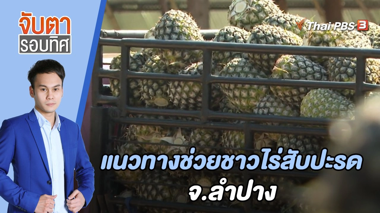 แนวทางช่วยชาวไร่สับปะรด จ.ลำปาง | จับตารอบทิศ | 1 มิ.ย. 65