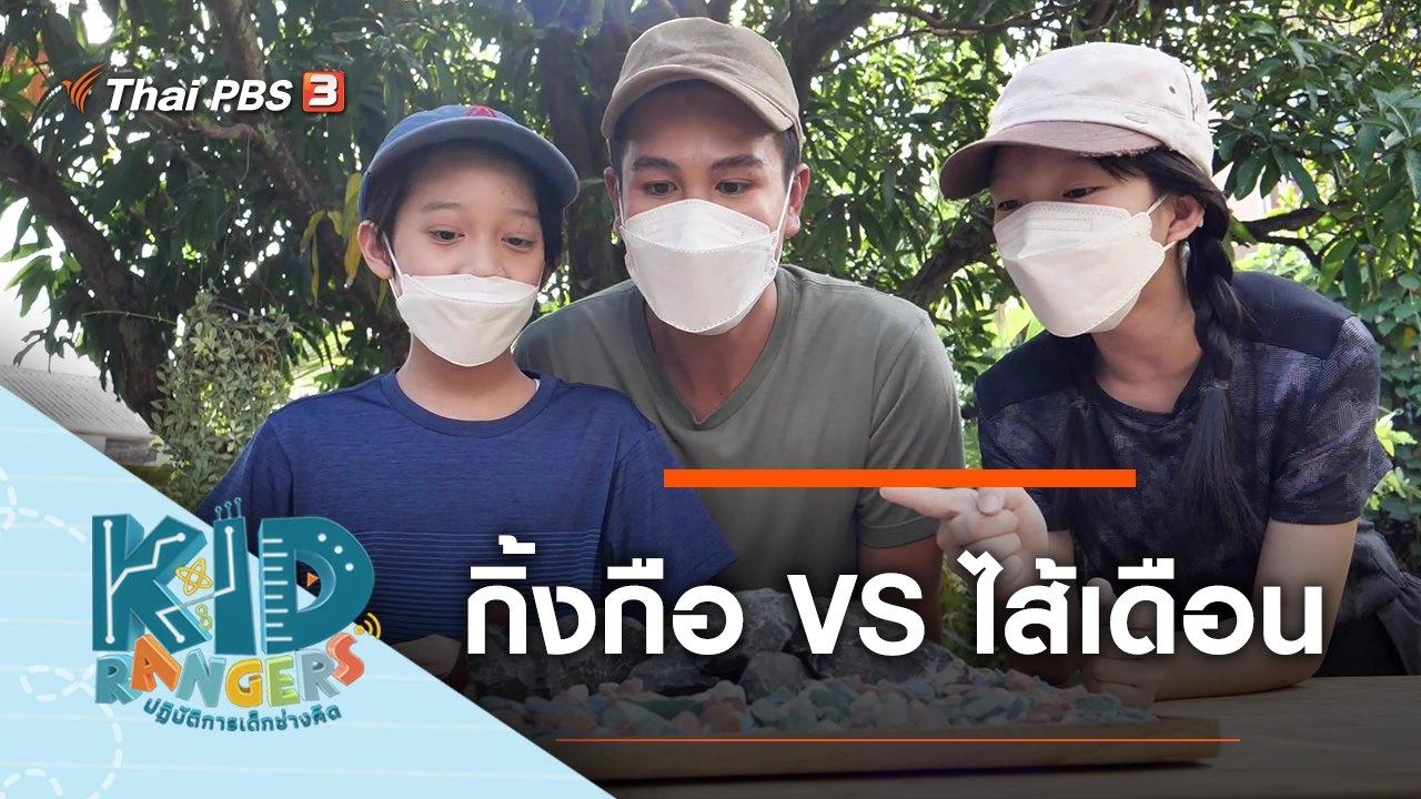 กิ้งกือ VS ไส้เดือน