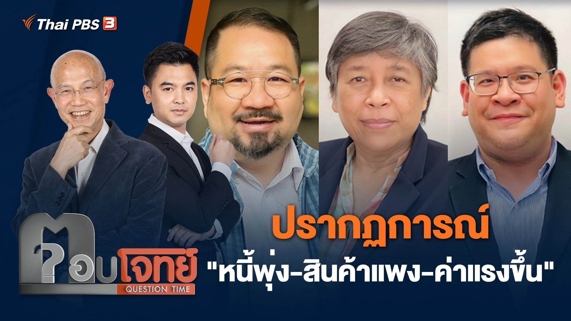 ปรากฏการณ์ "หนี้พุ่ง - สินค้าแพง - ค่าแรงขึ้น"