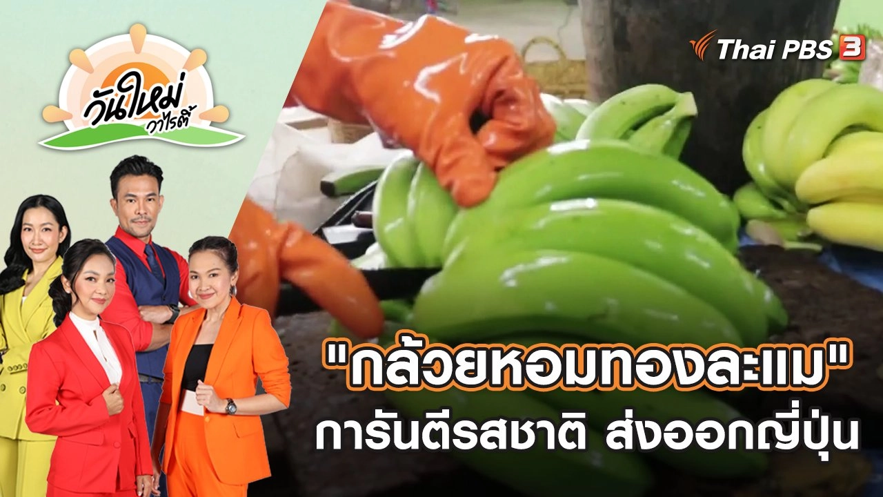 "กล้วยหอมทองละแม" การันตีรสชาติ ส่งออกญี่ปุ่น | วันใหม่วาไรตี้ | 5 ต.ค. 65