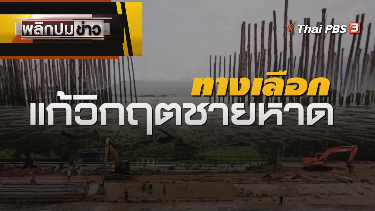 ทางเลือกแก้วิกฤตชายหาด