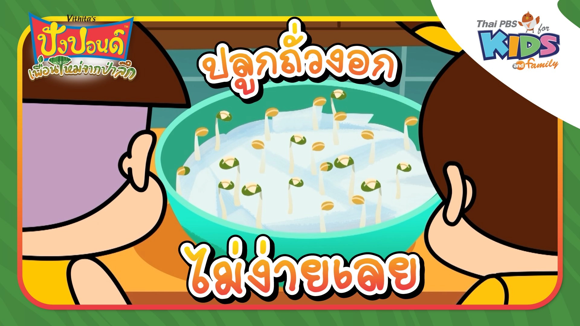 ปลูกถั่วงอกไม่ง่ายเลย