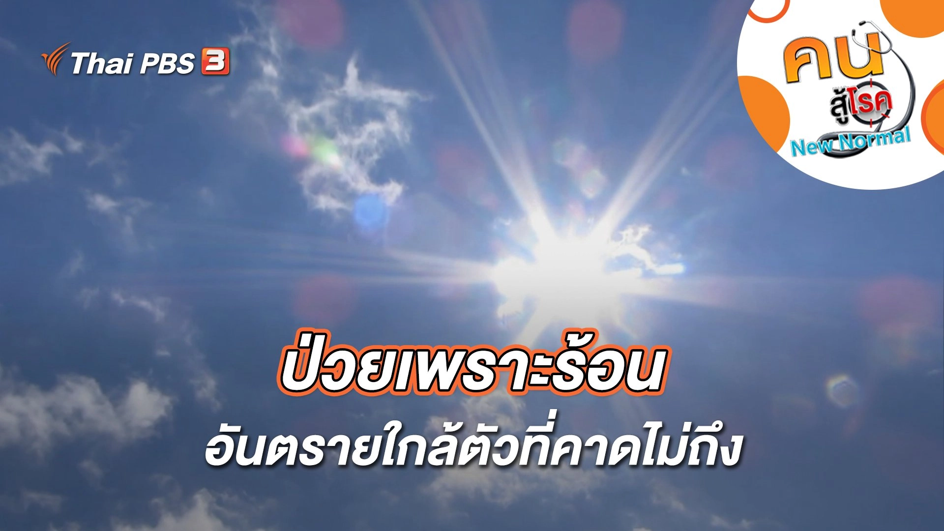 ป่วยเพราะร้อน