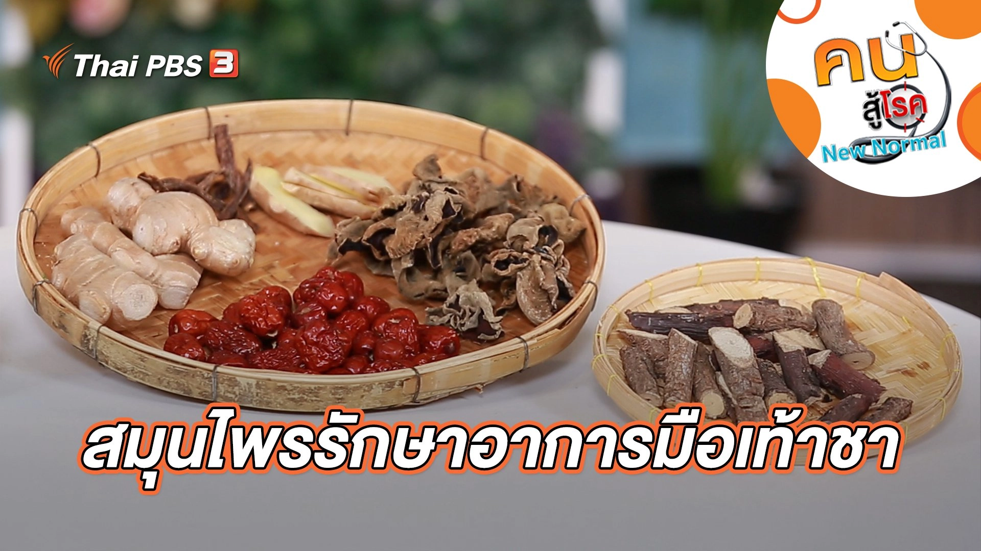 สมุนไพรรักษาอาการมือเท้าชา