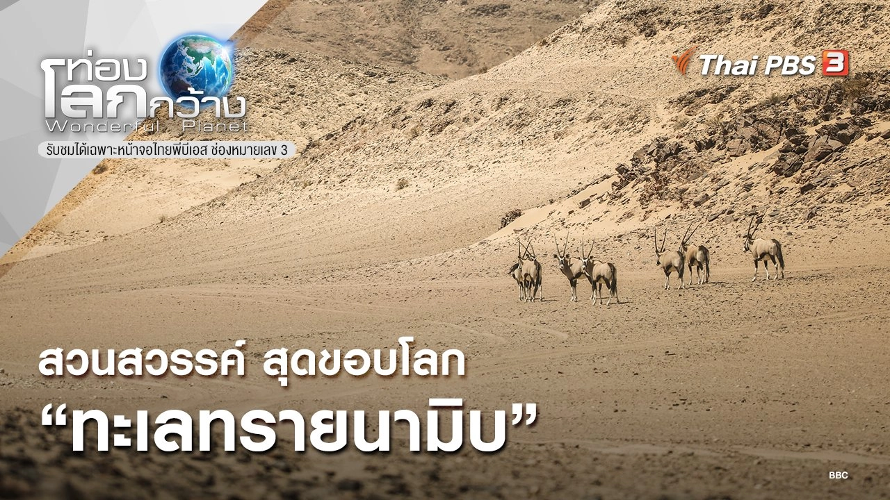 สวนสวรรค์ สุดขอบโลก ตอน ทะเลทรายนามิบ