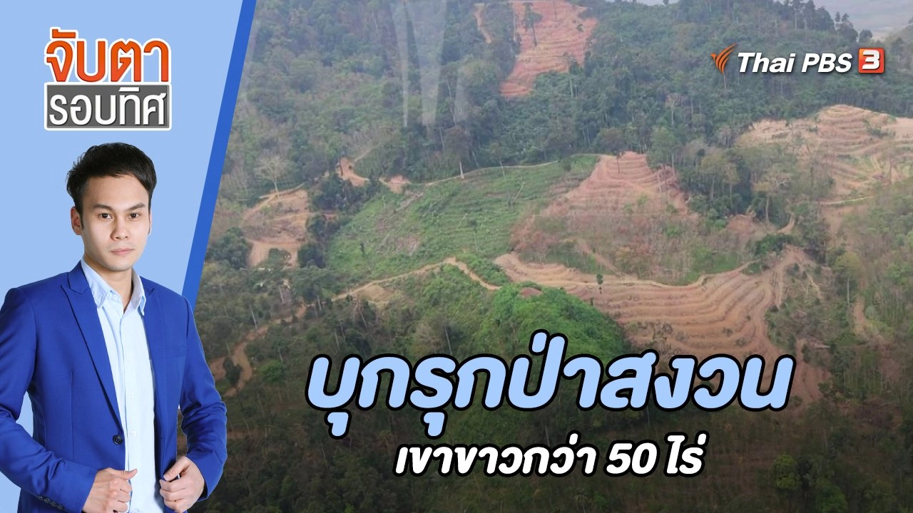 บุกรุกป่าสงวนเขาขาวกว่า 50 ไร่ | 23 ม.ค. 66