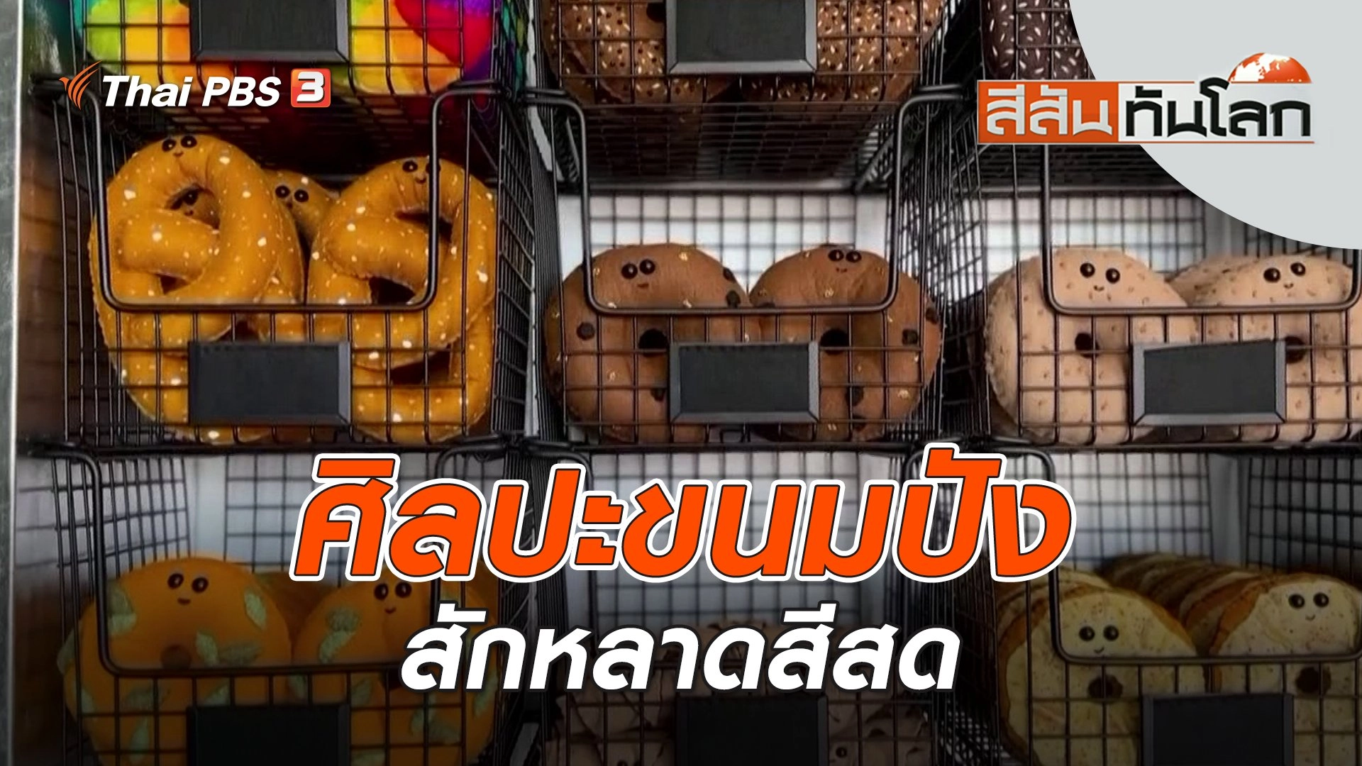 ศิลปะขนมปังสักหลาดสีสด | สีสันทันโลก | 19 ส.ค. 66