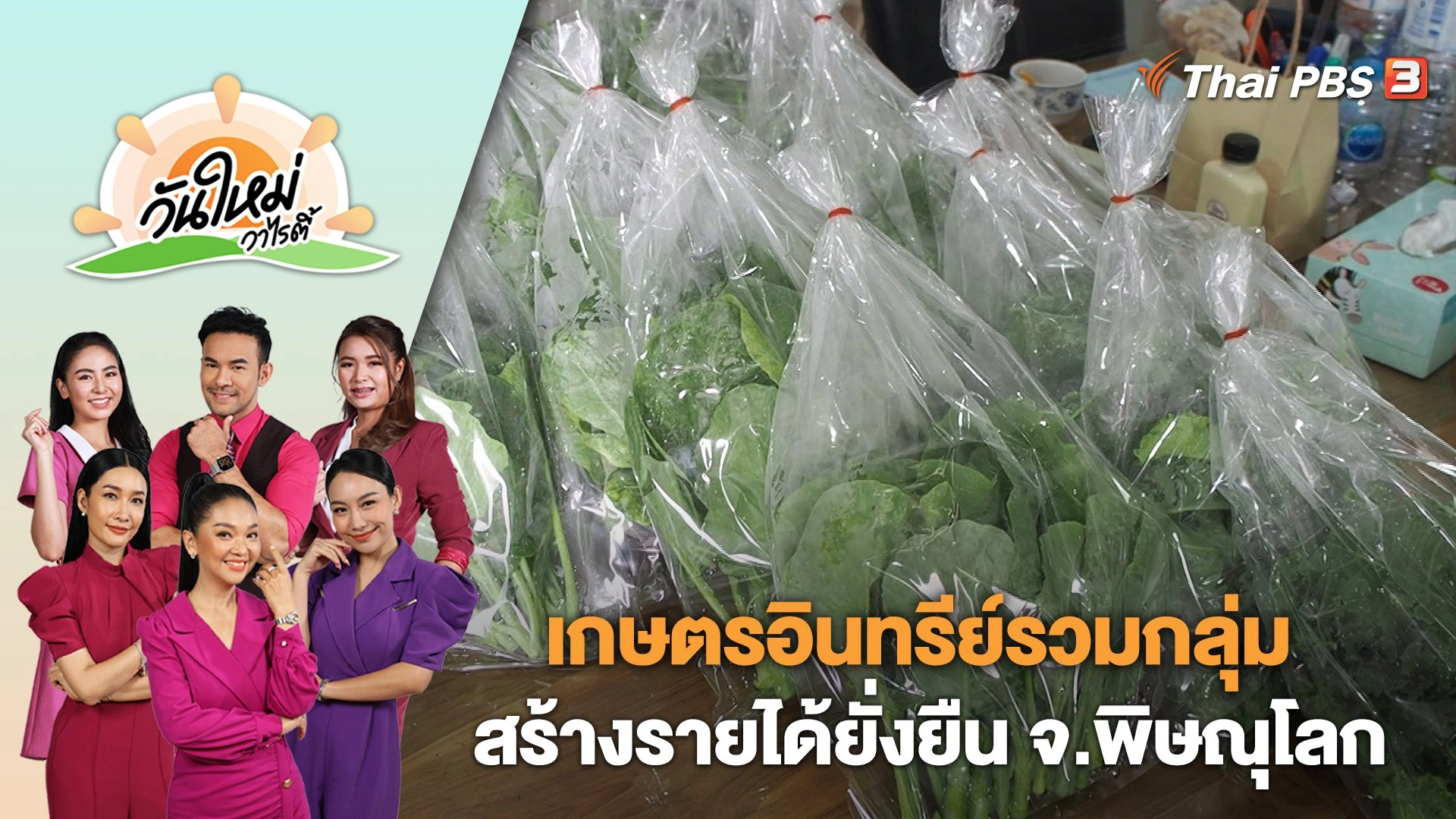 เกษตรอินทรีย์รวมกลุ่มสร้างรายได้ยั่งยืน จ.พิษณุโลก | วันใหม่วาไรตี้ | 21 ก.ย. 66