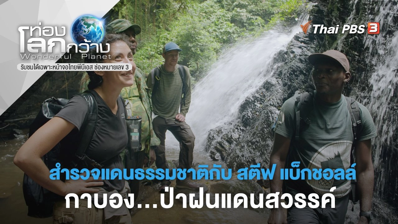 สำรวจแดนธรรมชาติกับ สตีฟ แบ็กชอลล์ ตอน กาบอง...ป่าฝนแดนสวรรค์