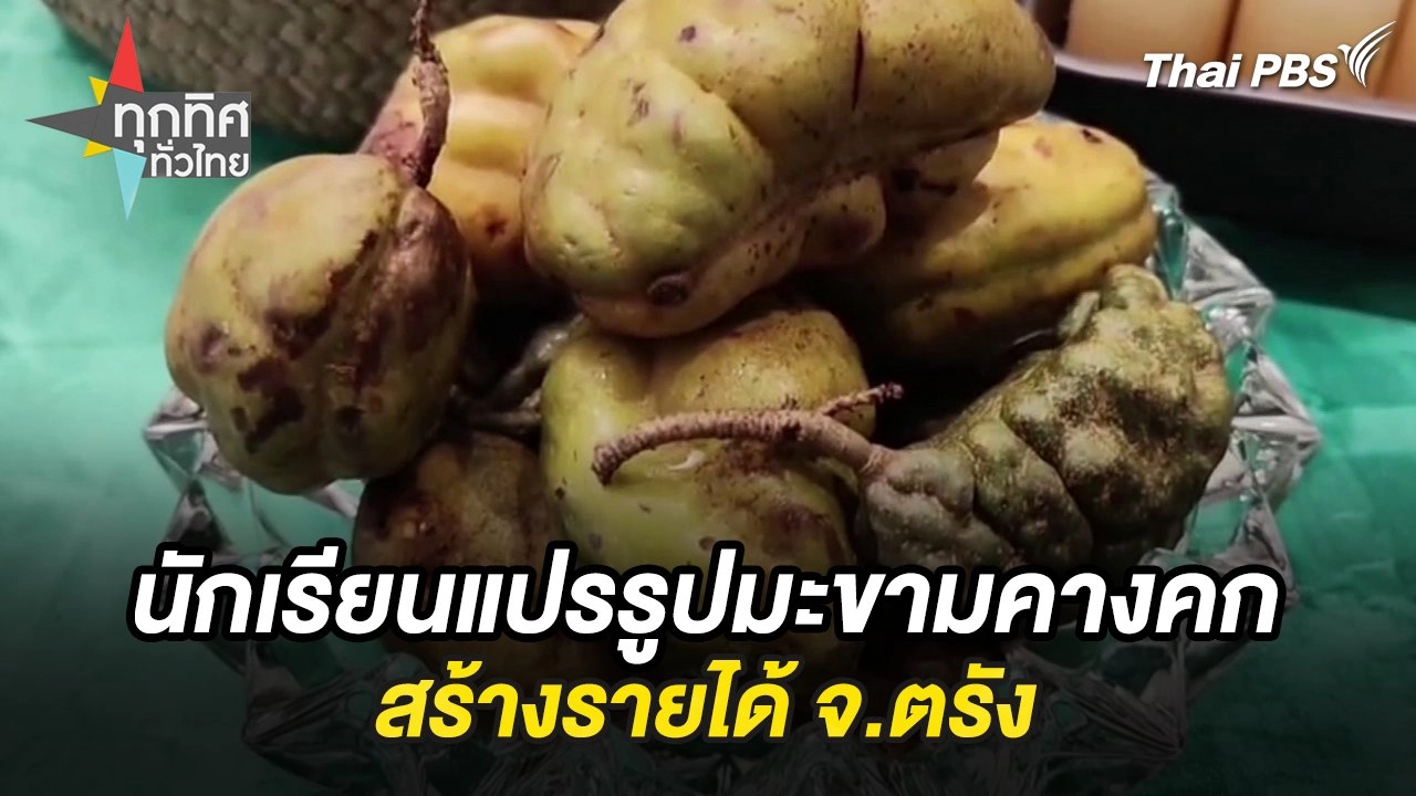 นักเรียนแปรรูปมะขามคางคกสร้างรายได้ จ.ตรัง