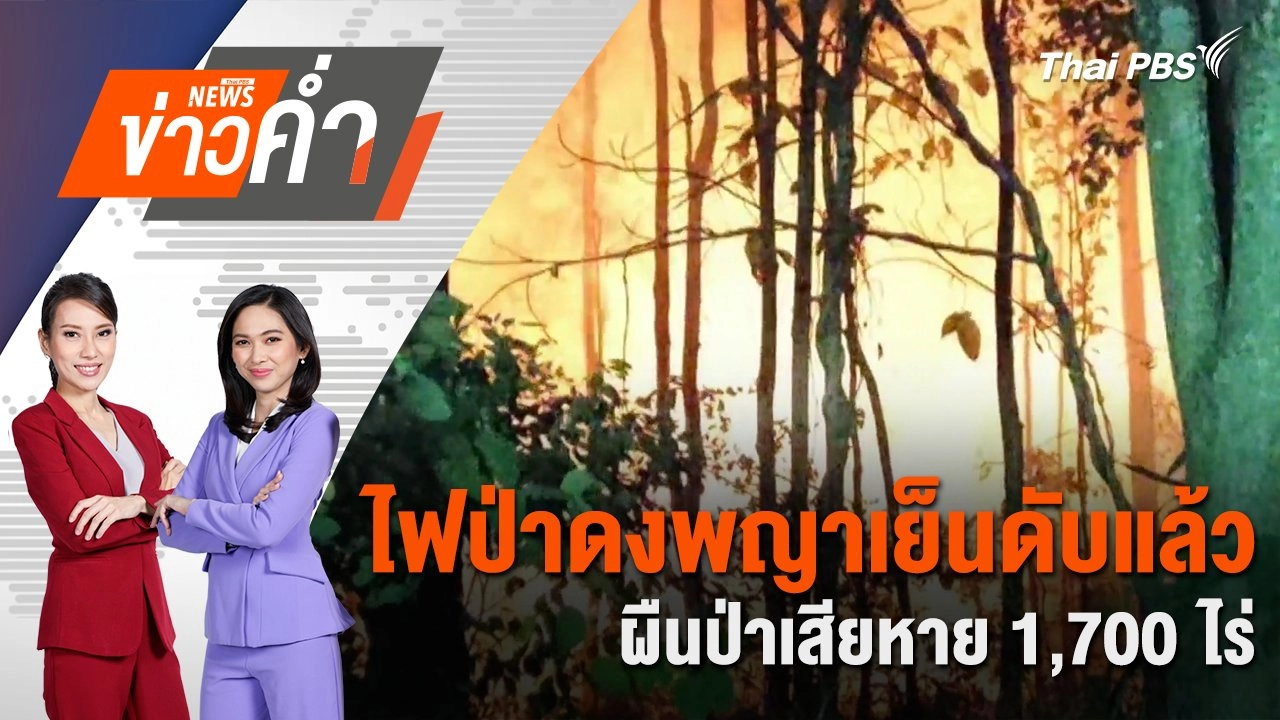 ไฟป่าดงพญาเย็นดับแล้ว ผืนป่าเสียหาย 1,700 ไร่ | 11 ม.ค. 68