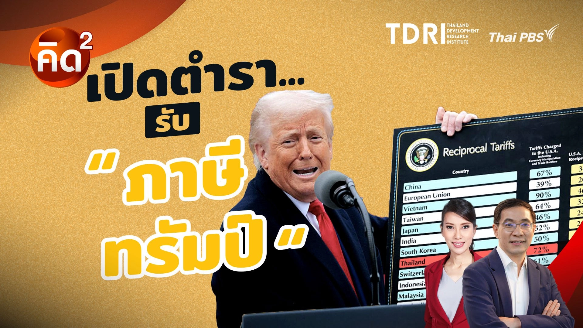 เปิดตำรา รับ “ภาษีทรัมป์”