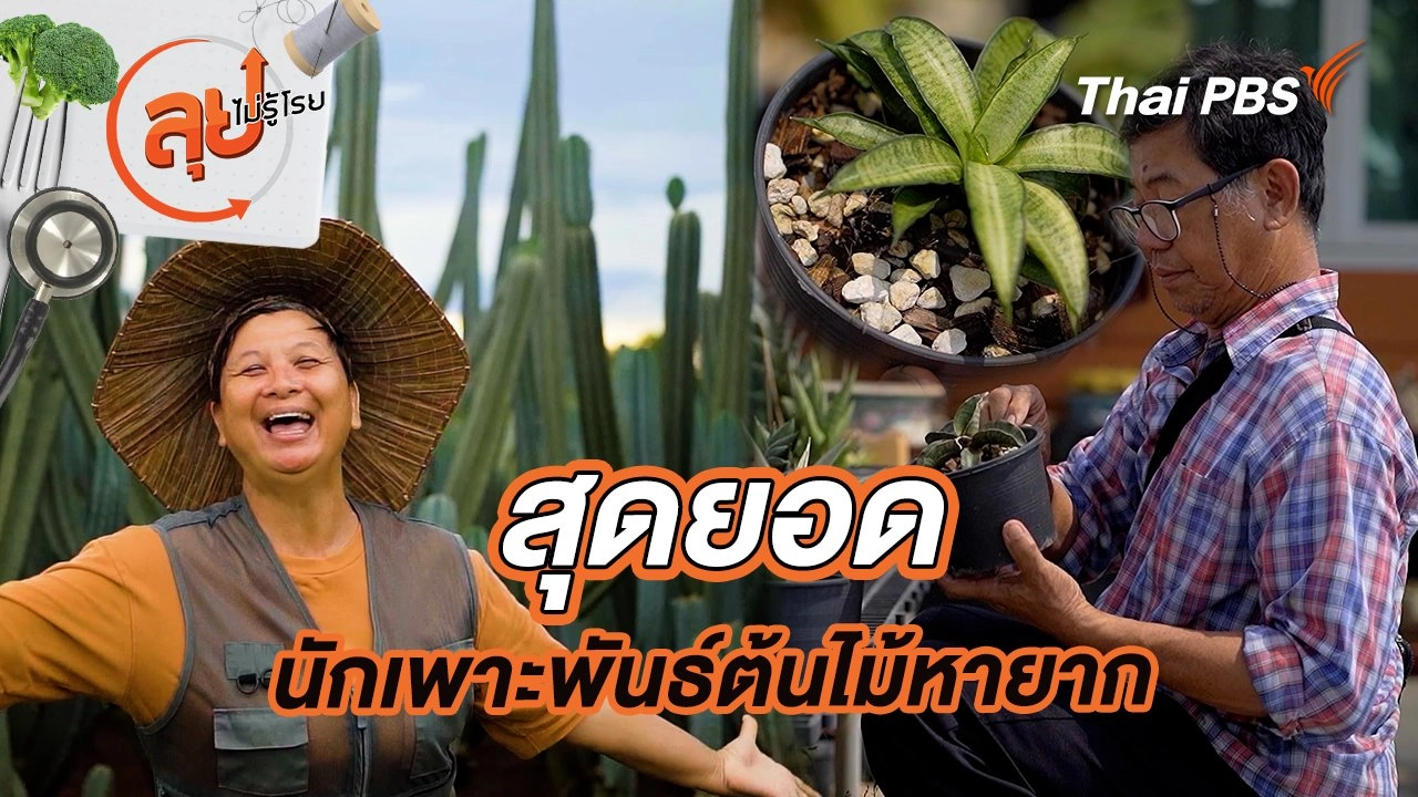 สุดยอดนักเพาะพันธ์ต้นไม้หายาก