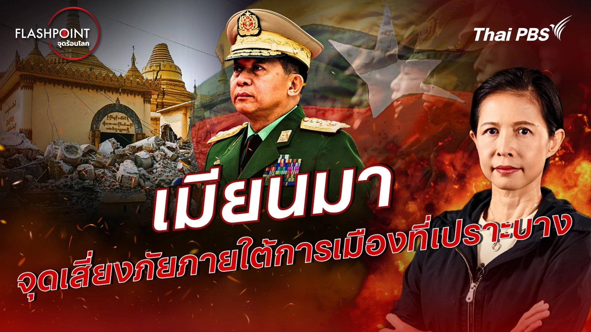 เมียนมา จุดเสี่ยงภัยภายใต้การเมืองที่เปราะบาง