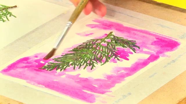 ​โปสการ์ดใบไม้ล่องหน