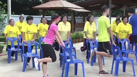 บริหารกล้ามเนื้อต้นขาด้วยเทคนิค SUPER SET