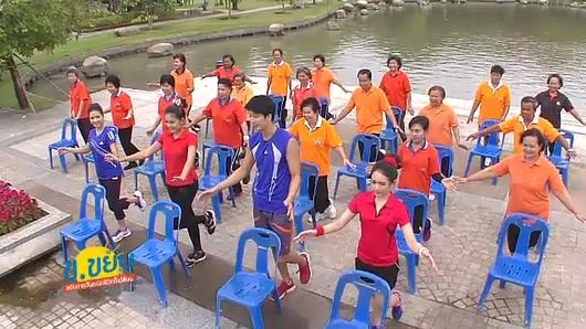 การออกกำลังกายเพื่อฝึกการทรงตัว ป้องกันการหกล้มในผู้สูงอายุ