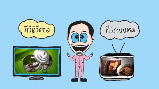 เสาก้างปลากับทีวีดิจิตอล