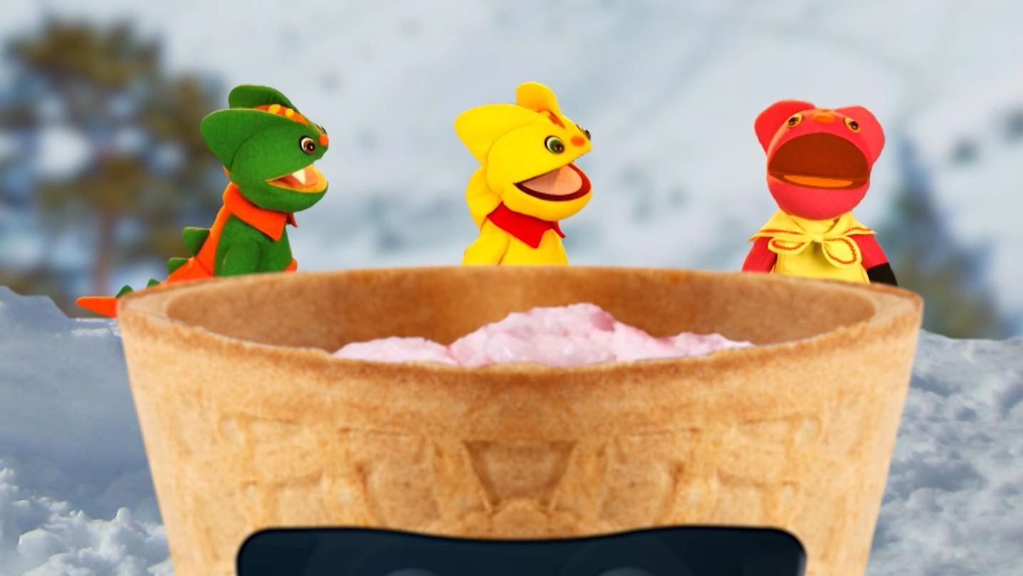 ไอศกรีมเกล็ดหิมะ