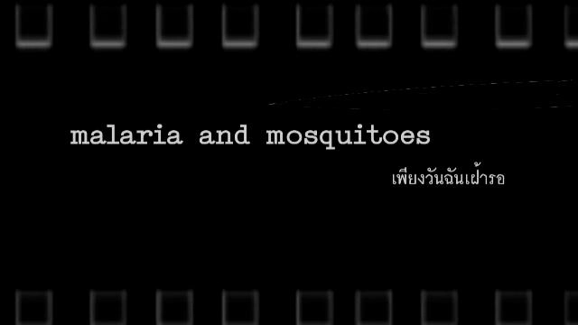 malaria and mosquitoes เพียงวันฉันเฝ้ารอ