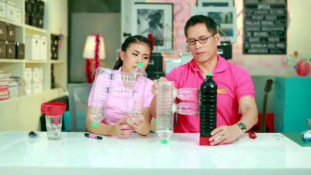 ขวดกลั่นน้ำเค็มให้เป็นน้ำจืด