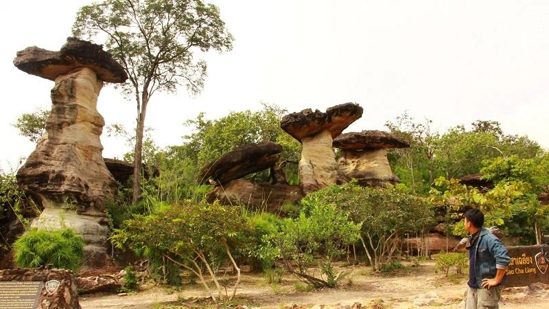 สัมผัสสุข ผาแต้ม จ.อุบลราชธานี