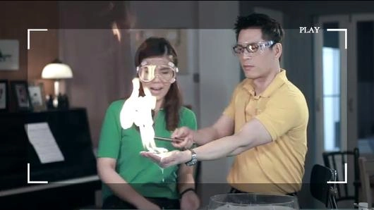 ฟองติดไฟ