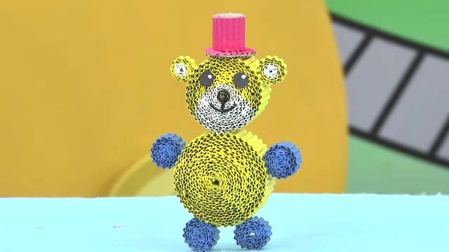 หมีกระดาษลูกฟูก