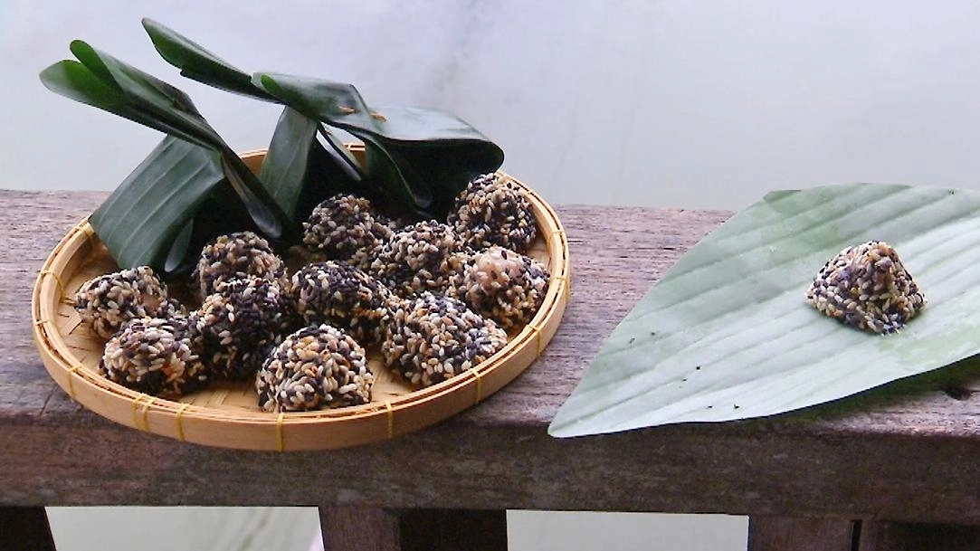 ขนมเทียนสลัดงา