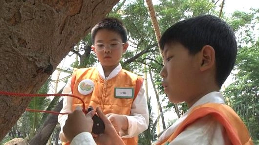 ขนบอลข้ามคูคลอง (Tag Team)