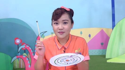 สนุกกับจานกระดาษวงกลม