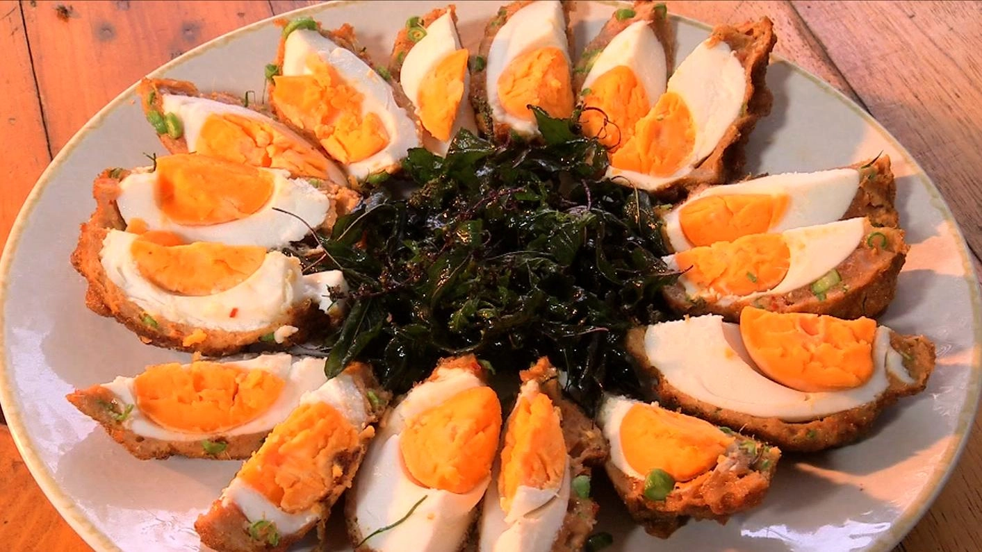 ทอดมันไข่เค็มรสต้มยำ