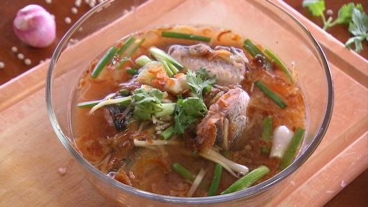 ต้มส้มปลากระบอก