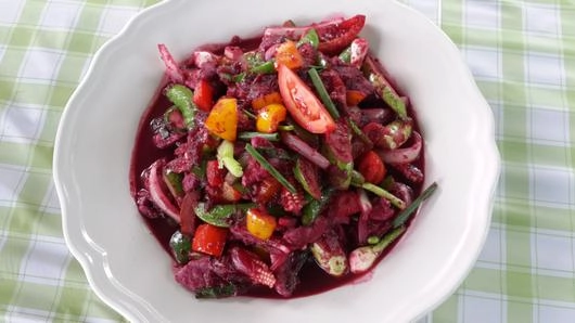 ผัดเปรี้ยวหวานมะม่วงหาวมะนาวโห่