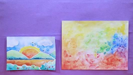 สีน้ำสร้างสรรค์