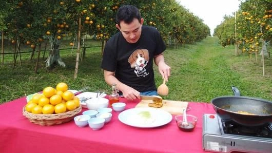 ส้มสายน้ำผึ้งกับอาหารจีนยูนนาน