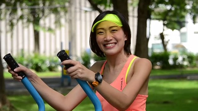 วิ่งชมสวนเบญจกิติกับน้องจูน