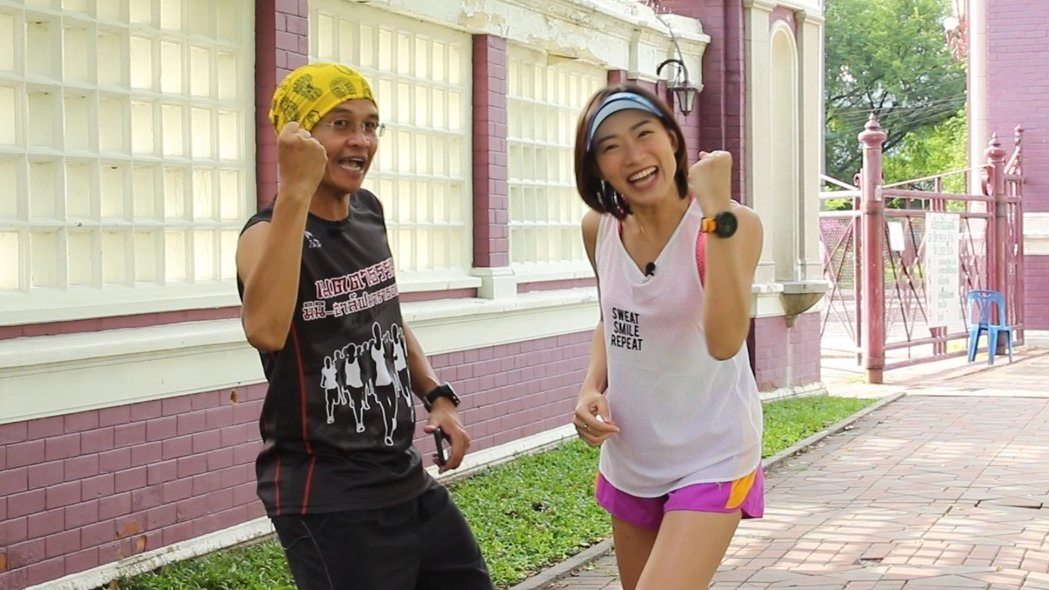 วิ่งกับน้องจูนที่สวนลุมพินี
