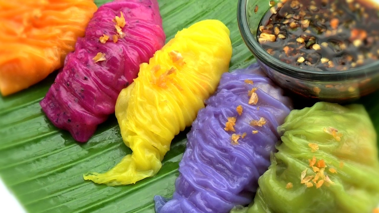 ข้าวเกรียบปากหม้อไส้หน่อไม้