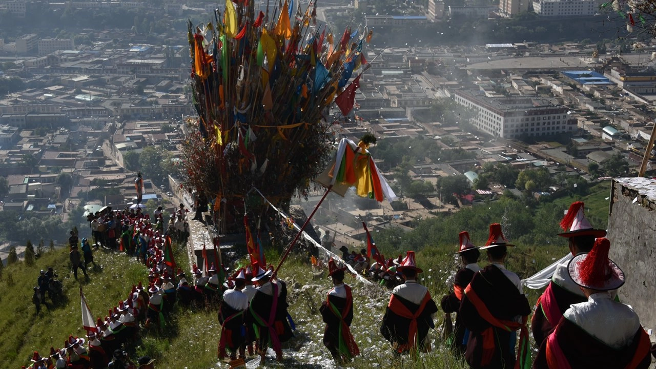 เร่อกุ้ง ศิลป์ทิเบต