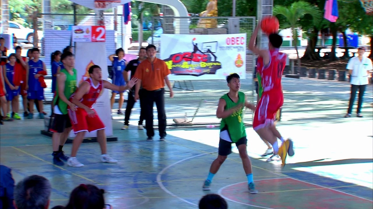 OBEC Youth Street Basketball 2016 Inspired by Thai PBS