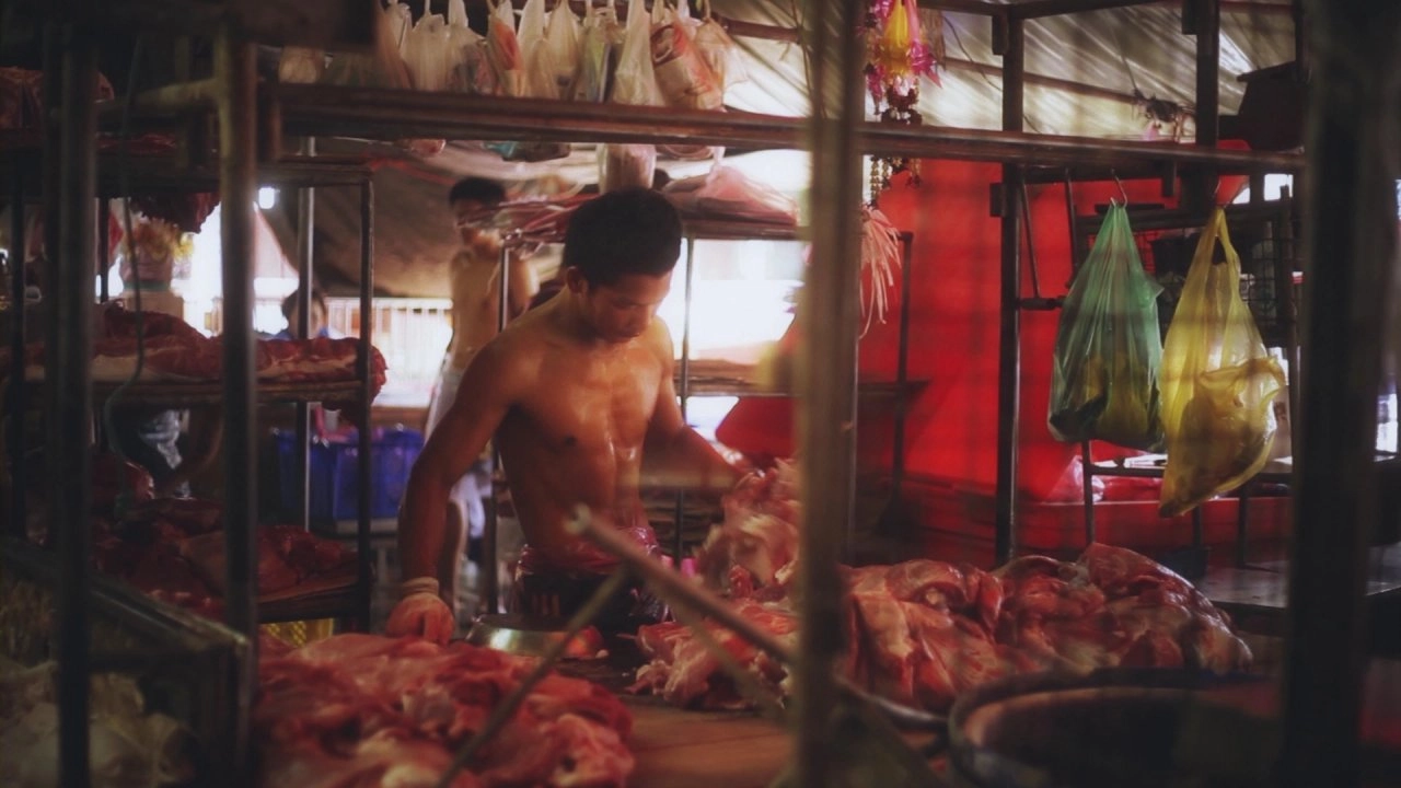 ตลาดชำแหละหมู