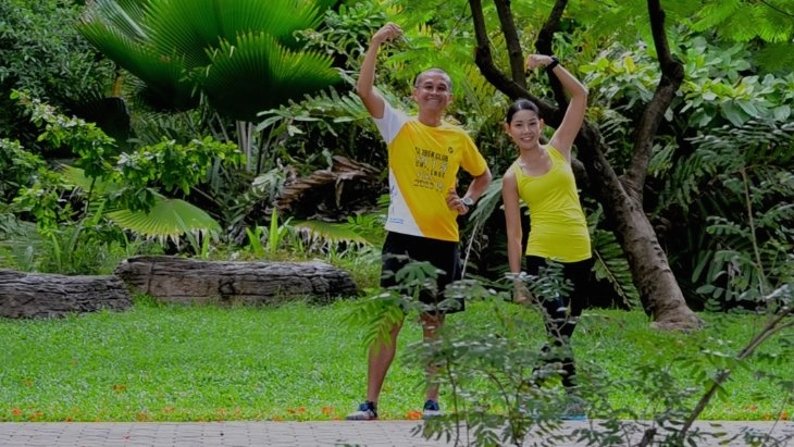 วิ่ง 3 สวนกับมินเม