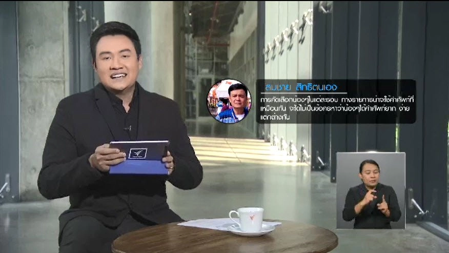 ความคิดเห็นต่อรายการ Good Morning Vocab King