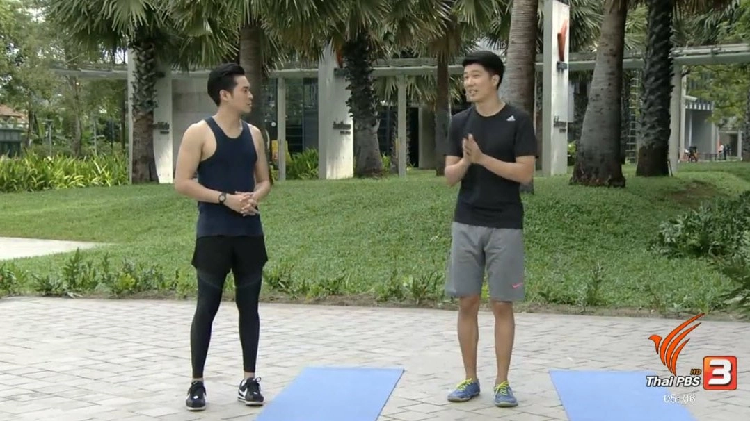 การฝึกกล้ามเนื้อแกนกลางลำตัวสำหรับนักวิ่ง