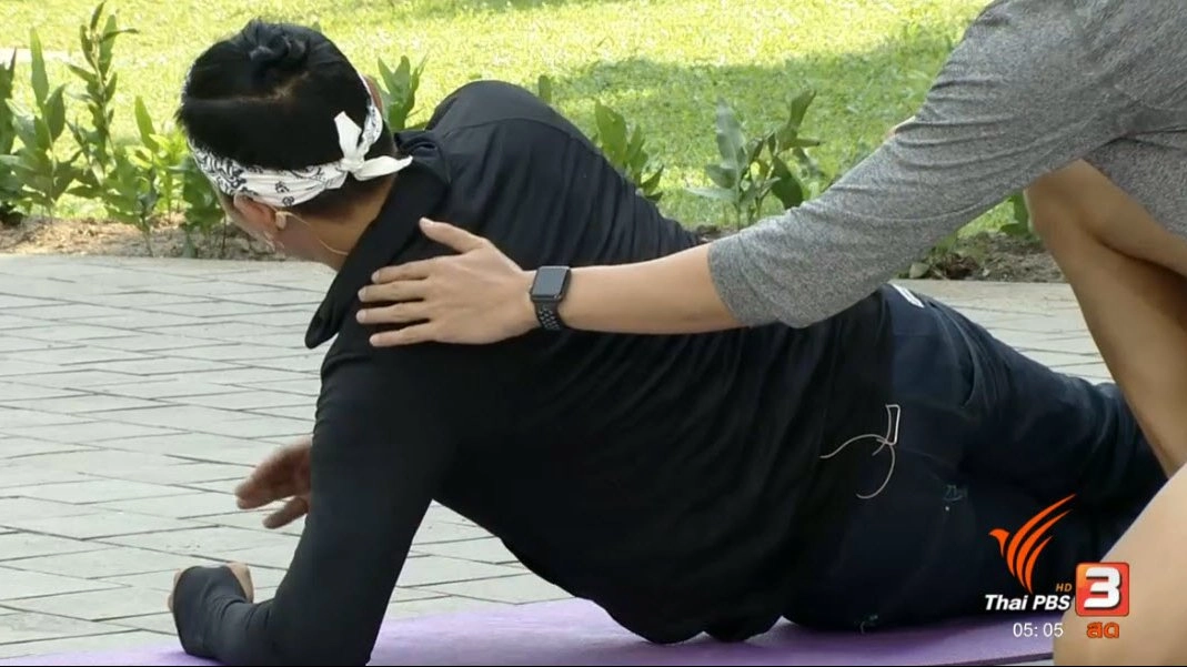 การฝึกกล้ามเนื้อด้านข้างป้องกันอาการปวดหลัง