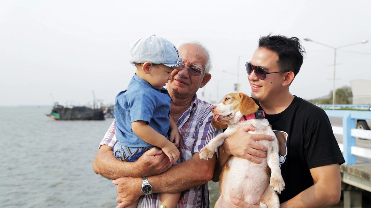 ย้อนวันวานอาหารพ่อลูก