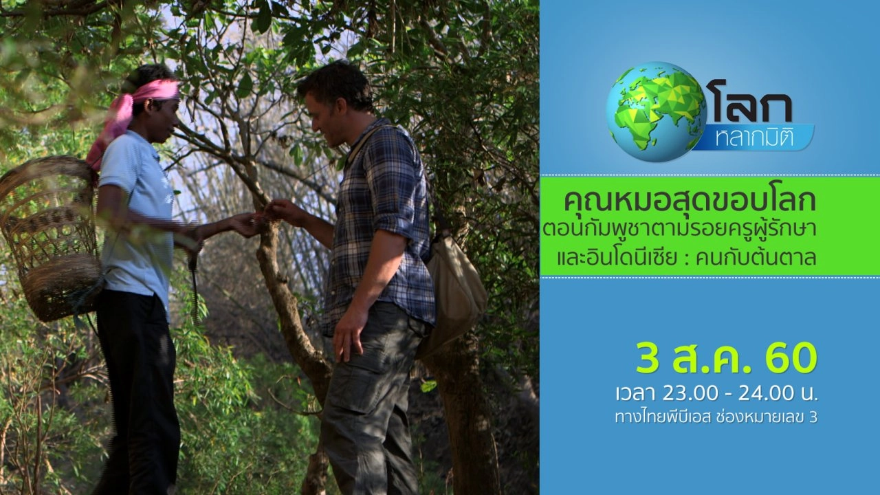 คุณหมอสุดขอบโลก ตอน กัมพูชา...ตามรอยครูผู้รักษา และอินโดนีเซีย : คนกับต้นตาล