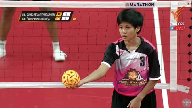 Thai PBS Youth Sepak Takraw Girls Series 2017