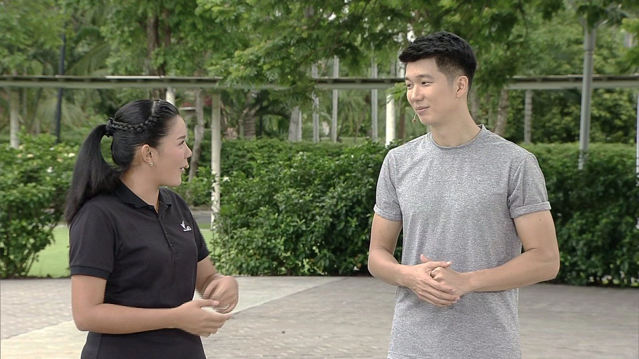 ยืดกล้ามเนื้อด้านหน้า ก่อนและหลังออกกำลังกาย